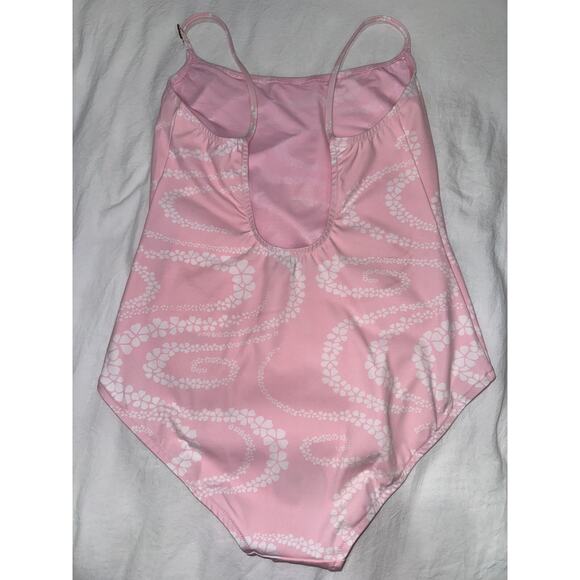 Chanel 25M Coco Beach Pink CC Logo One Piece Swim Swimsuit Runway Bathingsuit 40 - Picture 13 of 16